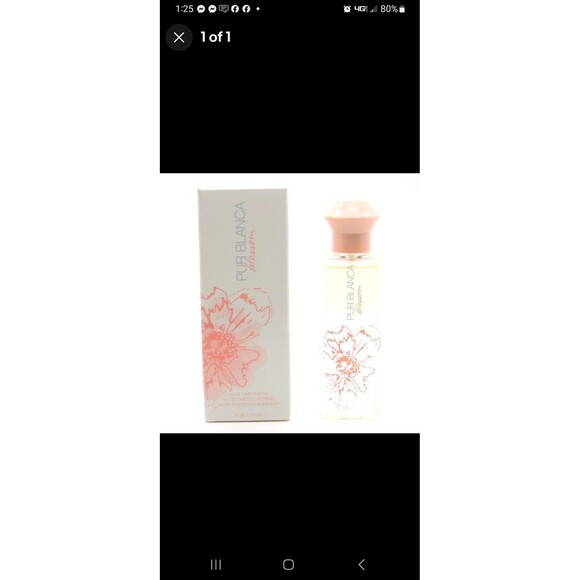 fragrance spray 1.7 Oz New Avon Pur Blanca Blossom Eau De Toilette Spray - Picture 4 of 7